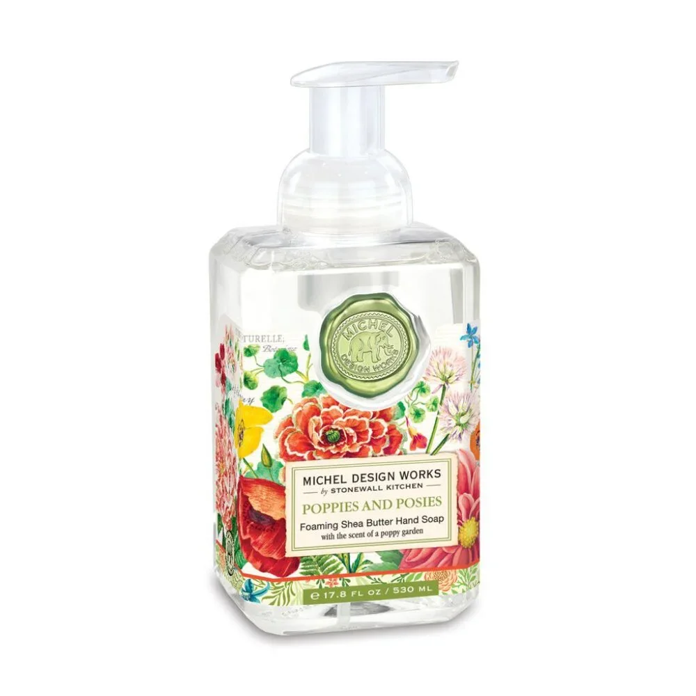 Michel Design Works Poppies and Posies Hand Foaming Soap - Picture 1 of 1